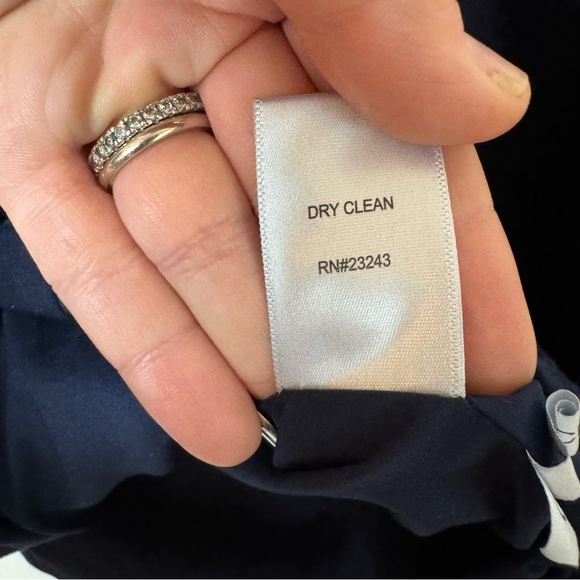 New York & Co. 7th Avenue Navy Blue Women's Blazer Jacket - Picture 7 of 9